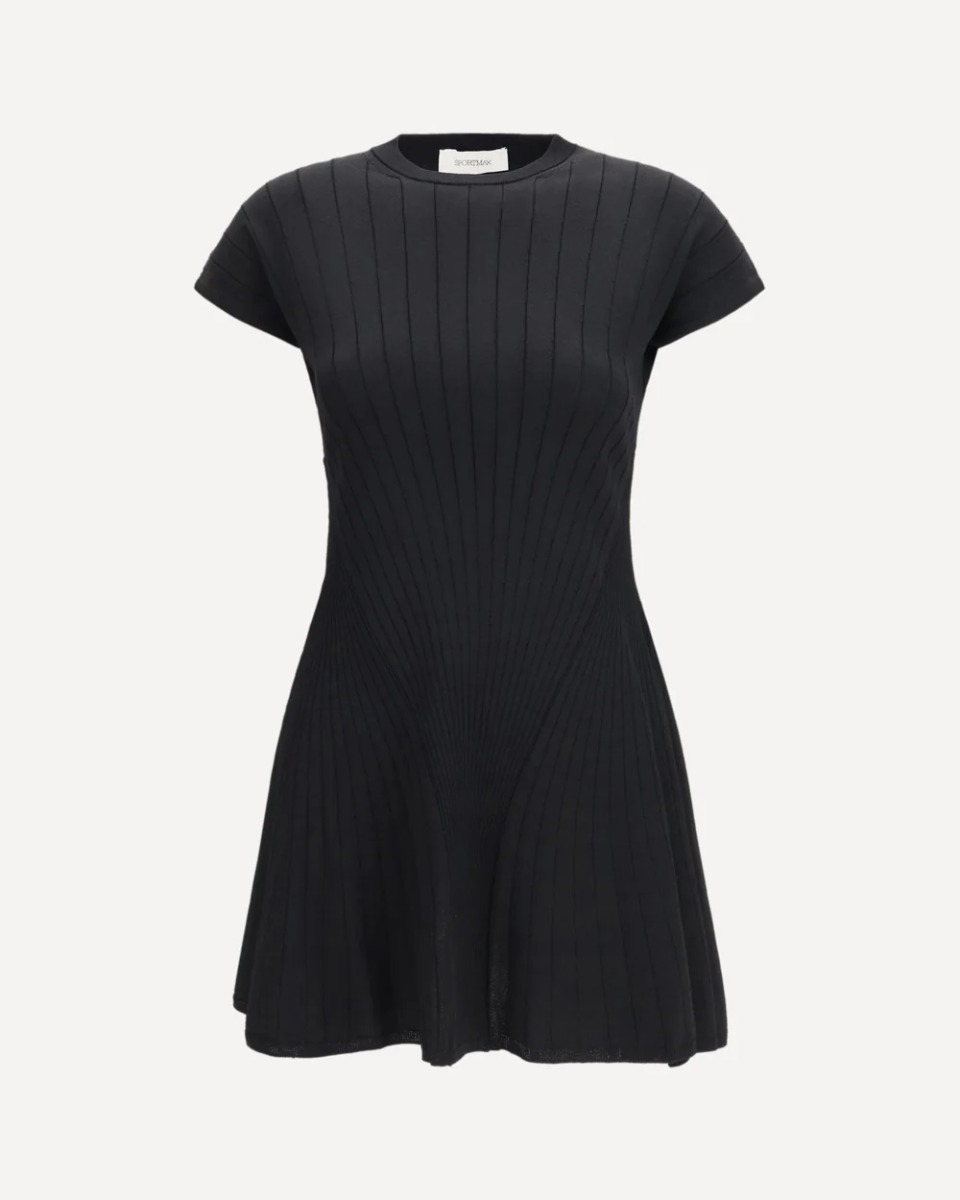 Max Mara Black Dress
