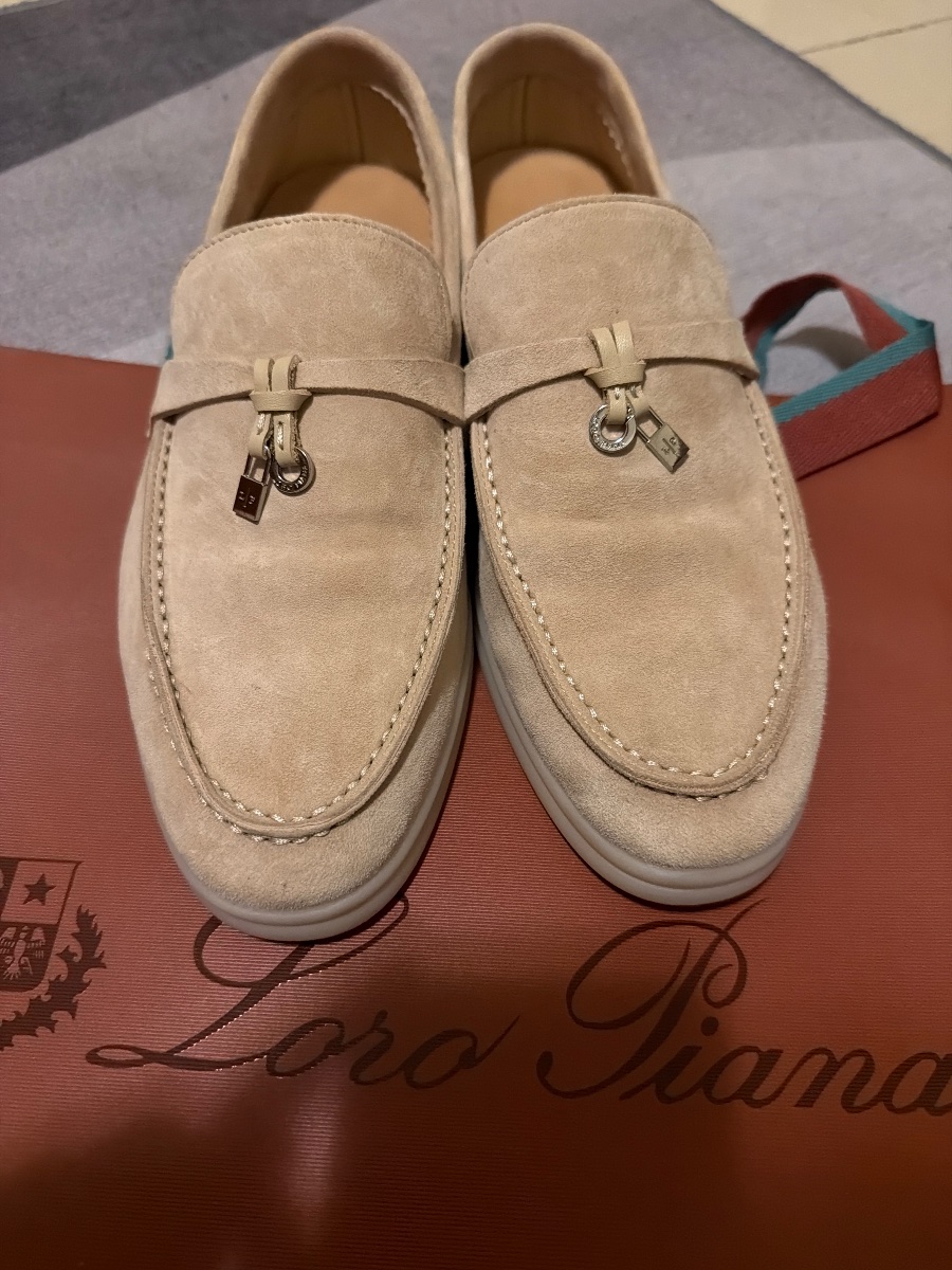 Loro Piana Beige Flats