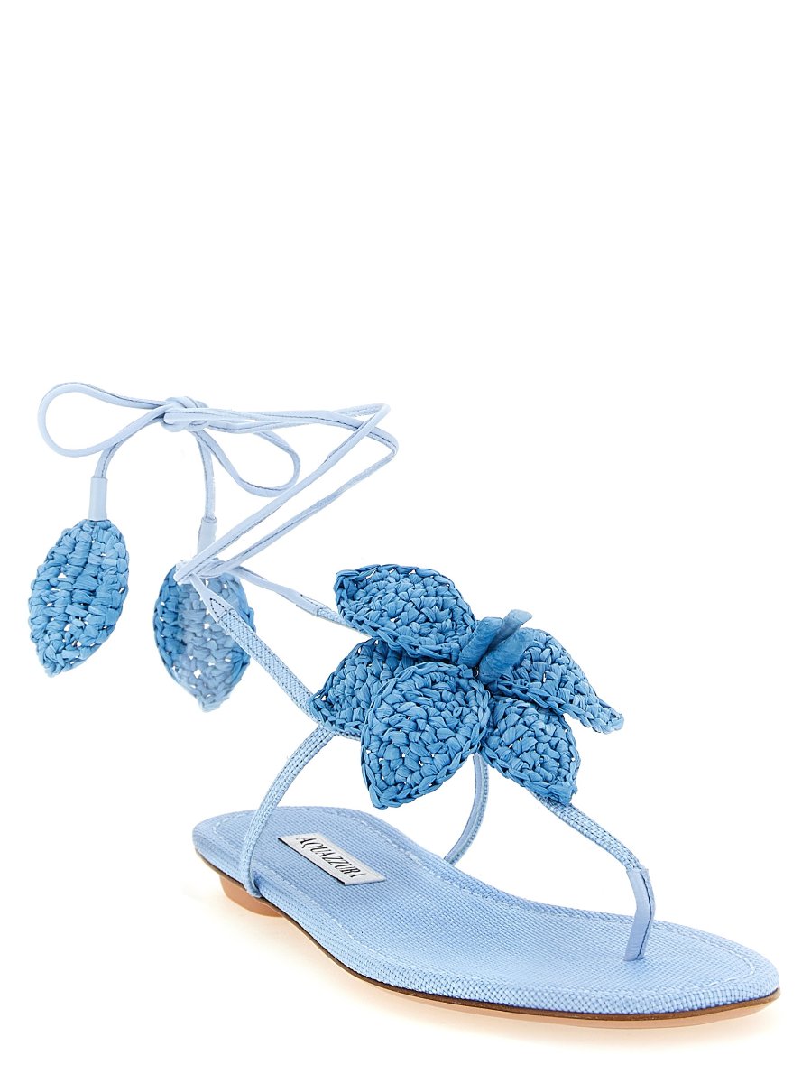 Aquazzura Blue Sandals