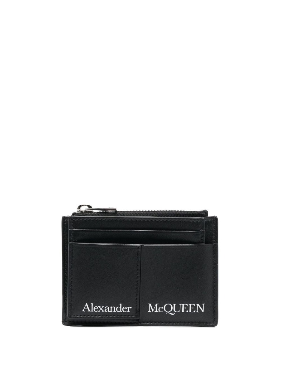 Alexander McQueen Black Wallet