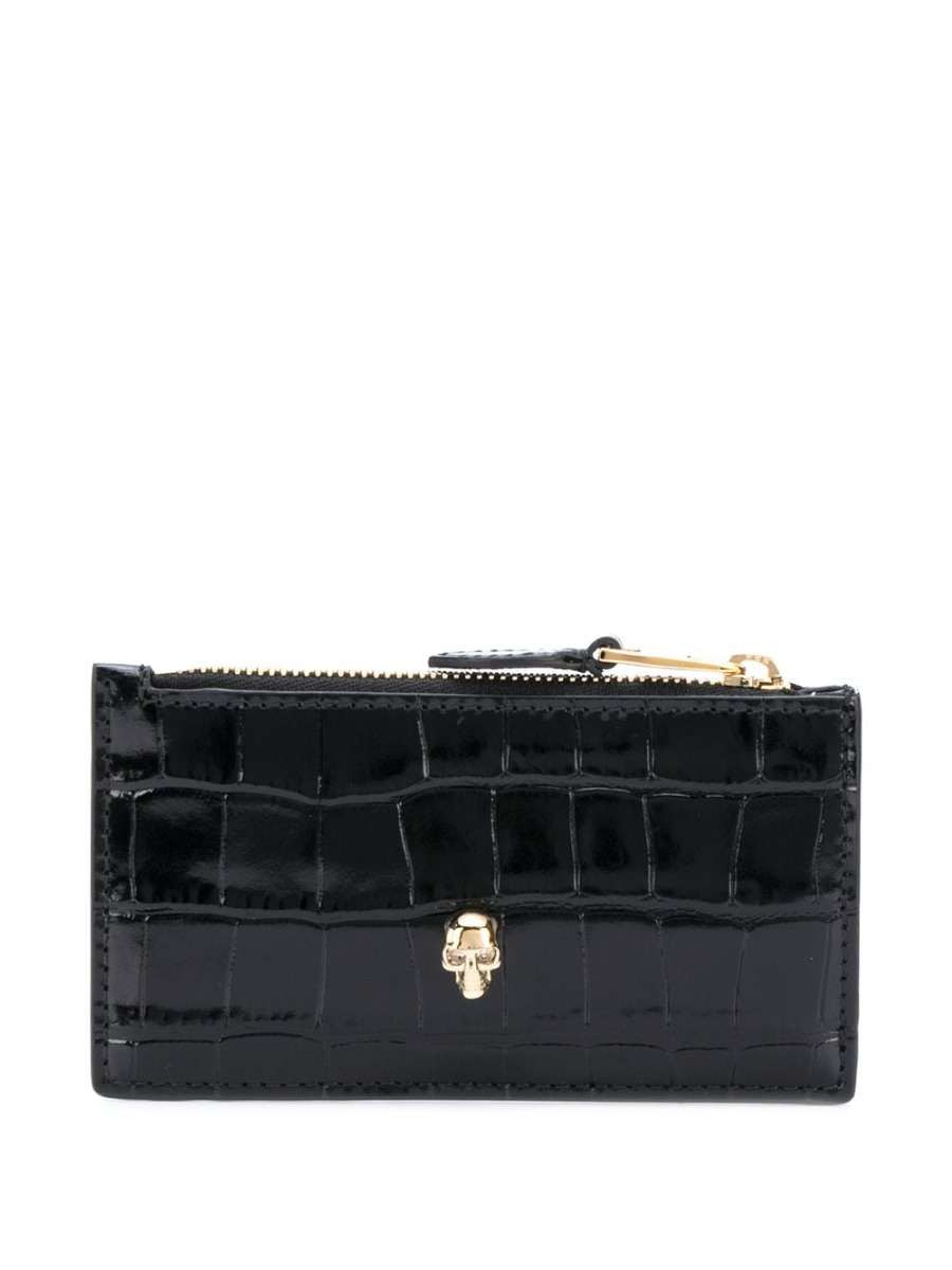 Alexander McQueen Black Wallet
