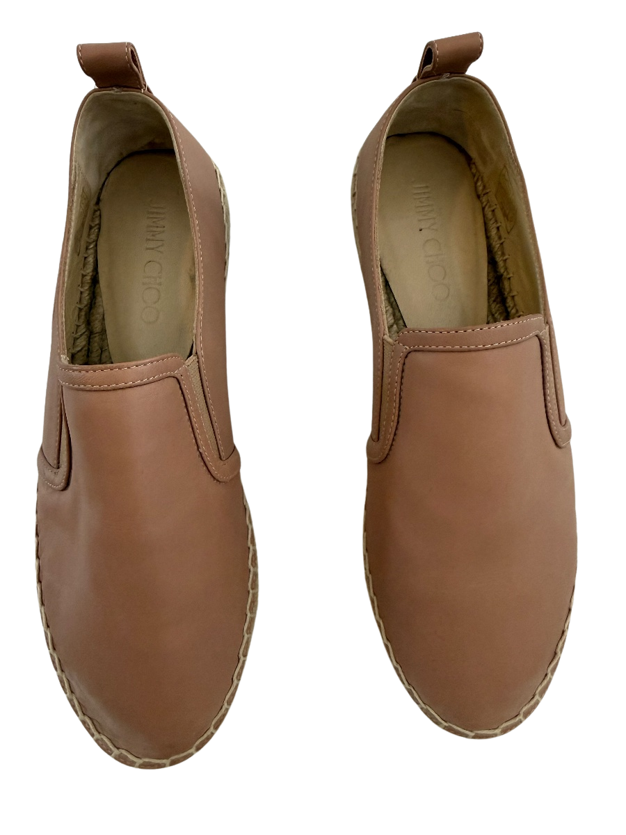 Jimmy Choo Beige Flats