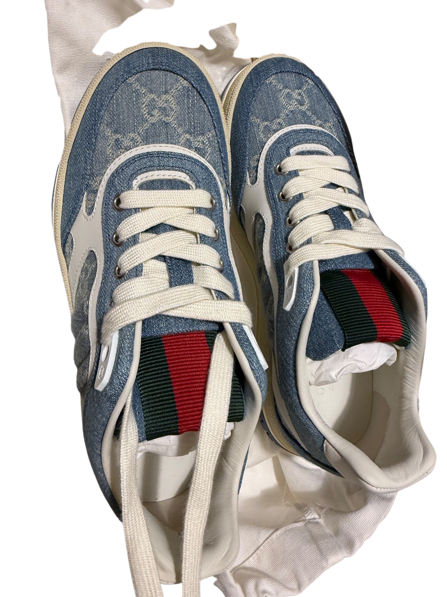 Gucci Blue Sneakers