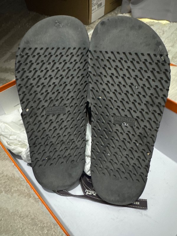 Black Sandals - View 2