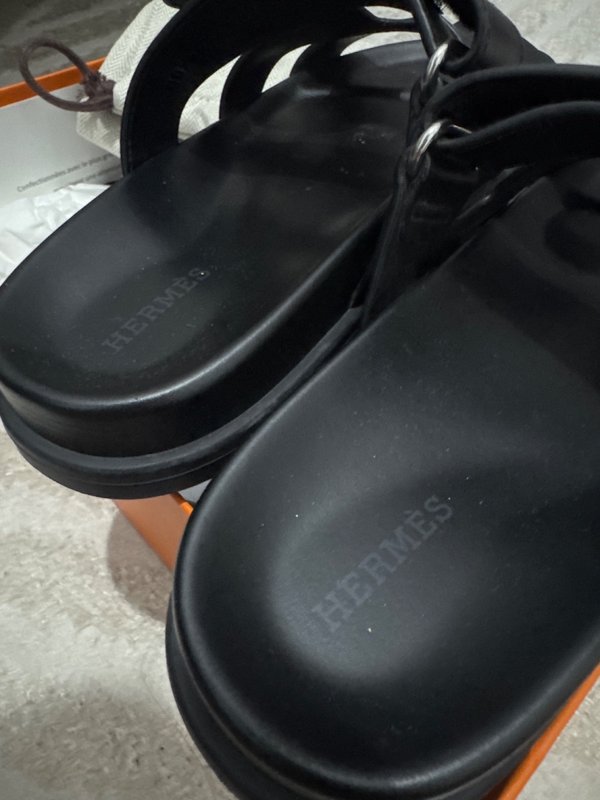 Black Sandals - View 3