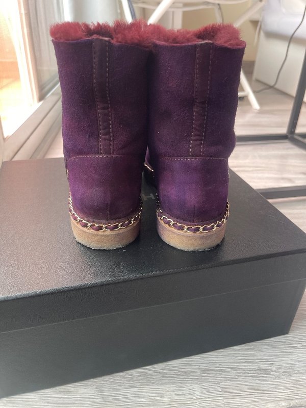 Purple Boots - View 2
