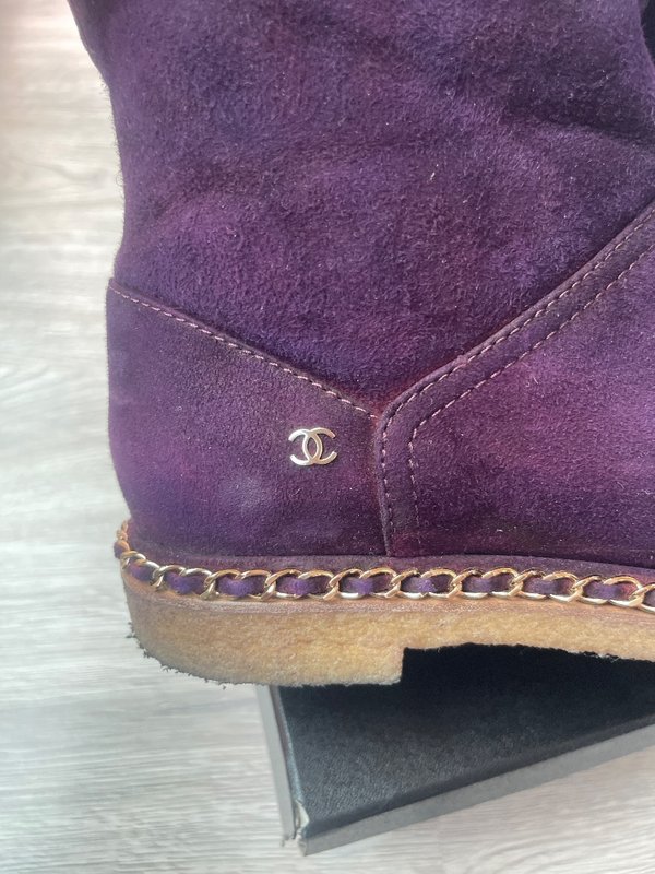 Purple Boots - View 3