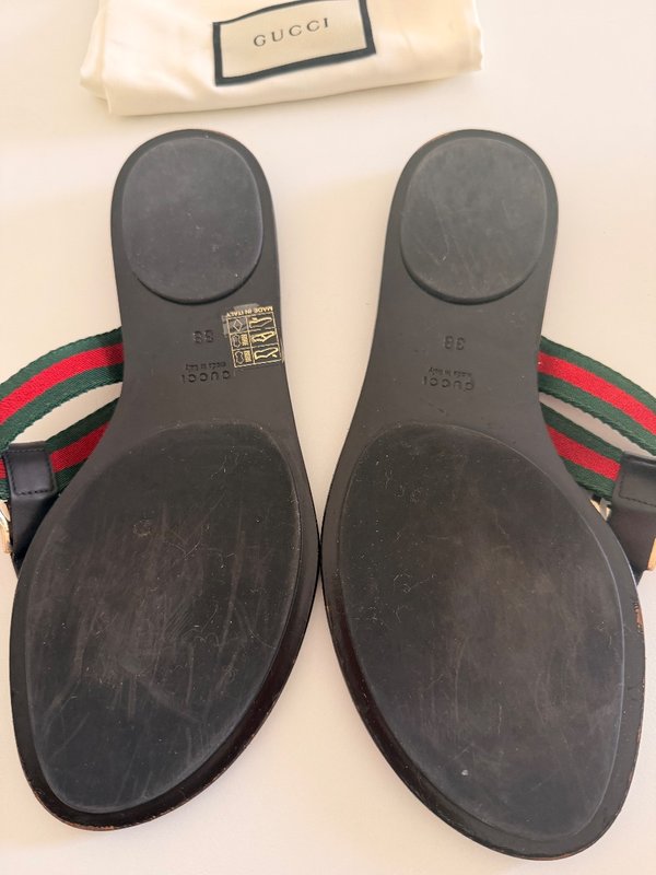 Black Sandals - View 2