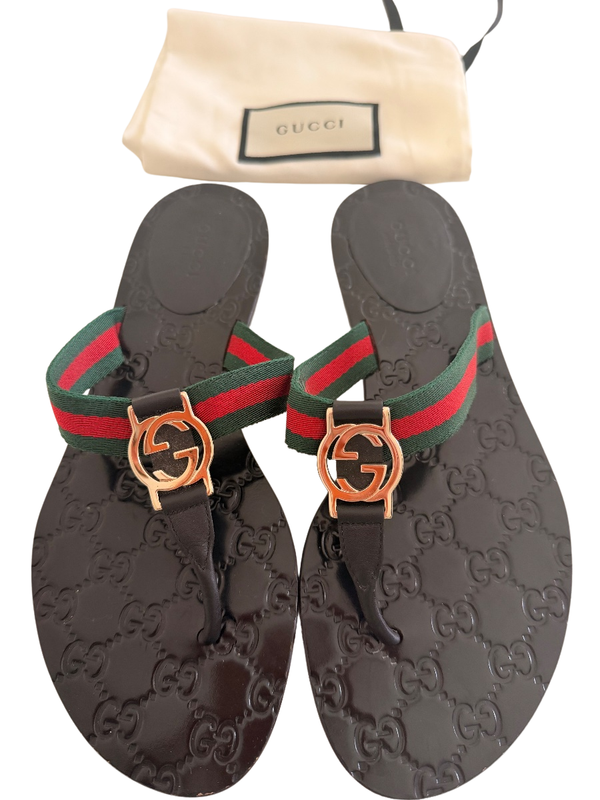 Black Sandals - View 1