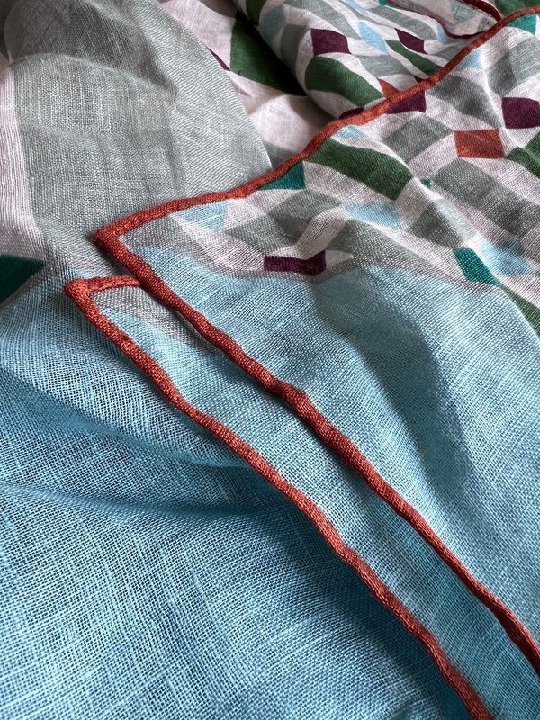Blue Scarf - View 4