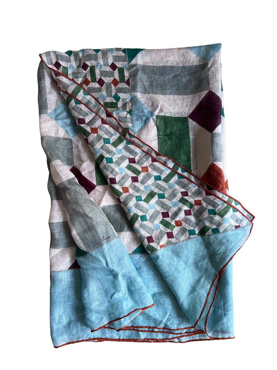 Blue Scarf - Main view