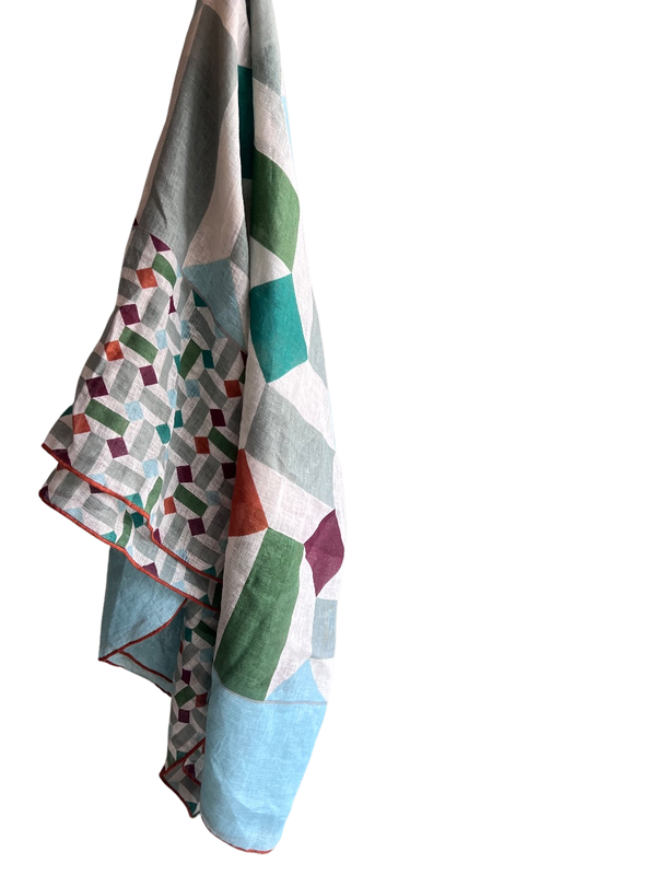 Blue Scarf - View 2