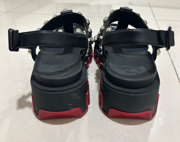 Black Sandals - View 2